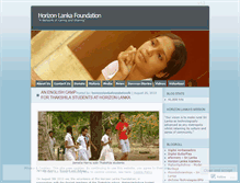 Tablet Screenshot of horizonlanka.wordpress.com