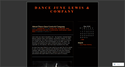 Desktop Screenshot of dancejunelewis.wordpress.com