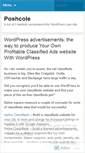 Mobile Screenshot of poshcole.wordpress.com