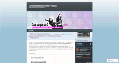 Desktop Screenshot of antifapassau.wordpress.com