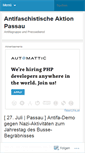 Mobile Screenshot of antifapassau.wordpress.com