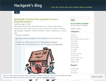 Tablet Screenshot of hackgeek.wordpress.com