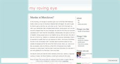 Desktop Screenshot of myrovingeye.wordpress.com