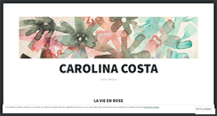 Desktop Screenshot of carolinacostajung.wordpress.com