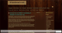 Desktop Screenshot of lblsportsmanclub.wordpress.com