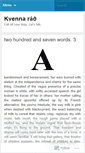 Mobile Screenshot of kvennarad.wordpress.com