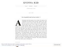 Tablet Screenshot of kvennarad.wordpress.com