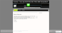 Desktop Screenshot of esemestool.wordpress.com