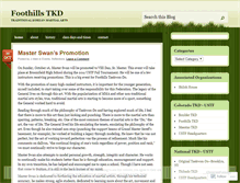 Tablet Screenshot of foothillstkd.wordpress.com