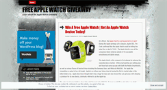 Desktop Screenshot of freeiwatch.wordpress.com