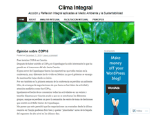 Tablet Screenshot of climaintegral11.wordpress.com