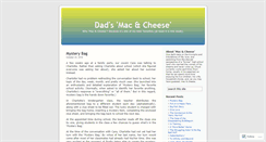Desktop Screenshot of dadsmacandcheese.wordpress.com