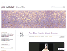 Tablet Screenshot of caludiab.wordpress.com