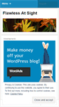 Mobile Screenshot of flawlessatsight.wordpress.com