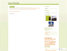 Tablet Screenshot of jocuriminiclip.wordpress.com