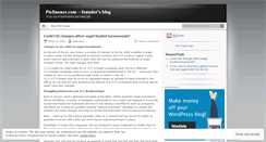Desktop Screenshot of piefinance.wordpress.com