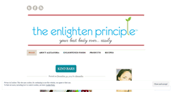 Desktop Screenshot of enlightennow.wordpress.com