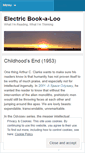 Mobile Screenshot of electricbookaloo.wordpress.com