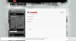 Desktop Screenshot of pixelscholar.wordpress.com