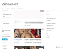 Tablet Screenshot of jabberlope.wordpress.com