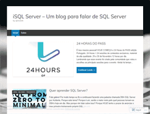 Tablet Screenshot of isqlserver.wordpress.com