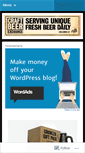 Mobile Screenshot of craftbeerexchange.wordpress.com