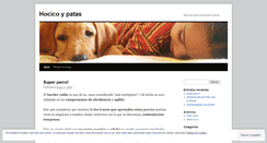 Desktop Screenshot of hocicoypatas.wordpress.com
