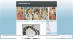 Desktop Screenshot of losaccesoriosdeyiye.wordpress.com