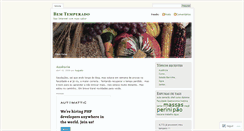 Desktop Screenshot of bemtemperado.wordpress.com