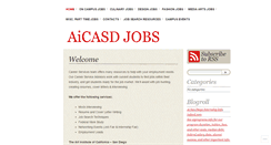 Desktop Screenshot of aicasdjobs.wordpress.com