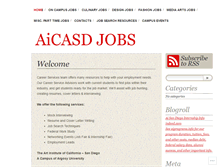 Tablet Screenshot of aicasdjobs.wordpress.com