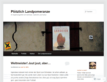 Tablet Screenshot of ploetzlichlandpomeranze.wordpress.com