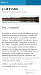 Mobile Screenshot of lostflorida.wordpress.com