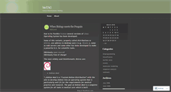 Desktop Screenshot of biotag.wordpress.com