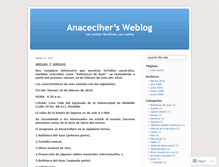 Tablet Screenshot of anaceciher.wordpress.com