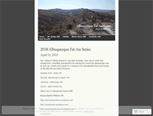 Tablet Screenshot of newmexicofa50k.wordpress.com