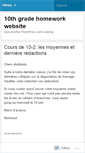 Mobile Screenshot of 10thgradebsge.wordpress.com