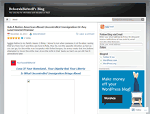 Tablet Screenshot of deborahbidwell.wordpress.com