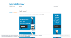 Desktop Screenshot of hamdialemdar.wordpress.com