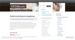 Desktop Screenshot of gezinszorg.wordpress.com