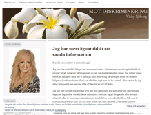 Tablet Screenshot of motdiskriminering.wordpress.com