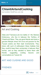 Mobile Screenshot of chiantiartandcooking.wordpress.com