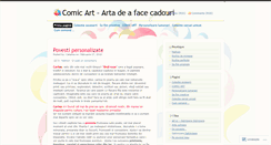 Desktop Screenshot of cerceiunicat.wordpress.com
