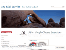 Tablet Screenshot of myseoworldz.wordpress.com