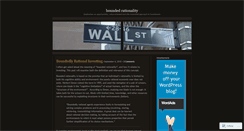 Desktop Screenshot of boundedrationality.wordpress.com