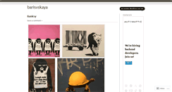Desktop Screenshot of barisvskaya.wordpress.com