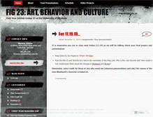 Tablet Screenshot of fig23.wordpress.com
