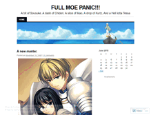 Tablet Screenshot of fullmoepanic.wordpress.com