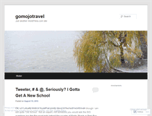 Tablet Screenshot of gomojotravel.wordpress.com