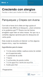 Mobile Screenshot of creciendoconalergias.wordpress.com
